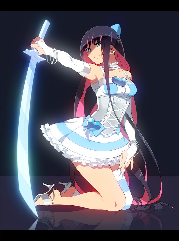 stocking (panty & stocking with garterbelt) drawn by murakami_yuichi