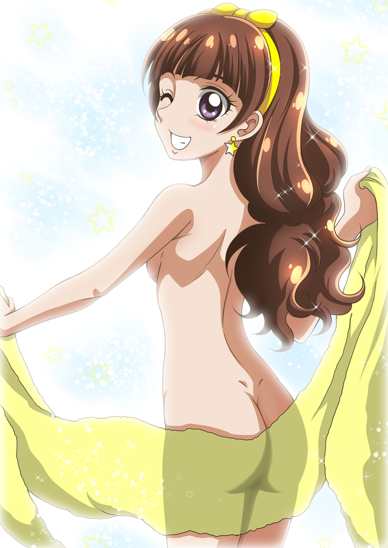 amanogawa kirara (precure and 1 more) drawn by hanzou