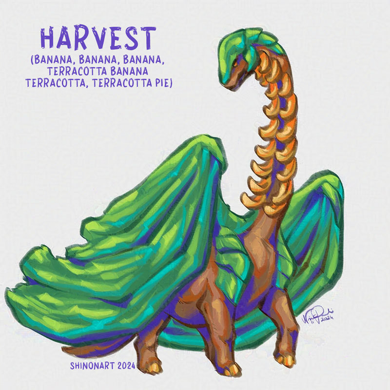 tropius (pokemon and 1 more) drawn by shadeofshinon
