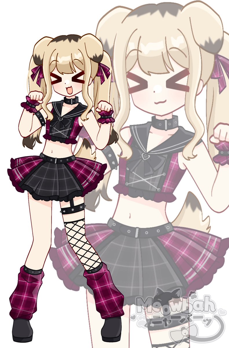 yuyurin (original and 1 more) drawn by meowbah