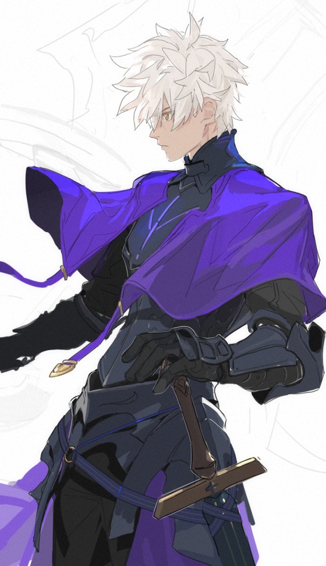 galahad (fate and 1 more) drawn by juer1004