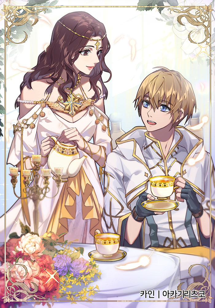 male priest, female priest, female crusader, and michael of the holy eye (dungeon and fighter) drawn by kasy