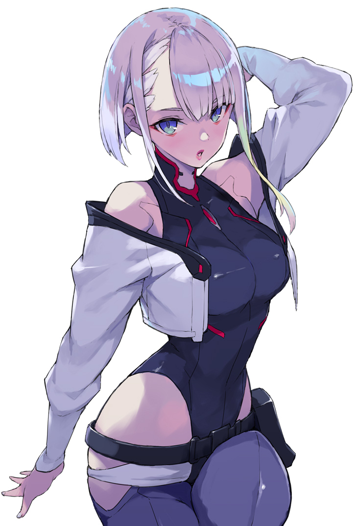 lucy (cyberpunk and 1 more) drawn by morisawa_haruyuki