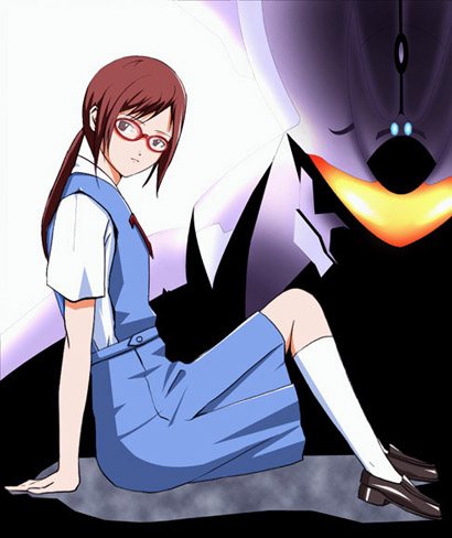 makinami mari illustrious and eva 06 (neon genesis evangelion and 2 more) drawn by haruo