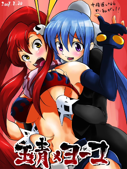 yoko littner and suzumi tamao (tengen toppa gurren lagann and 1 more)
