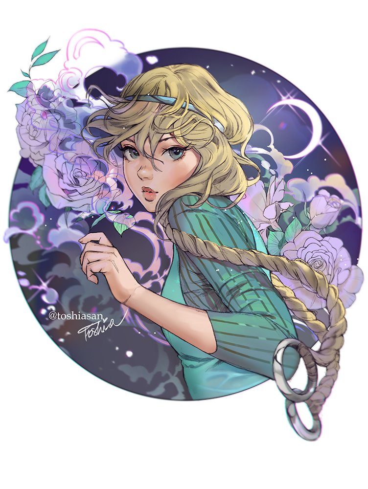 elyon (w.i.t.c.h.) drawn by toshiasan