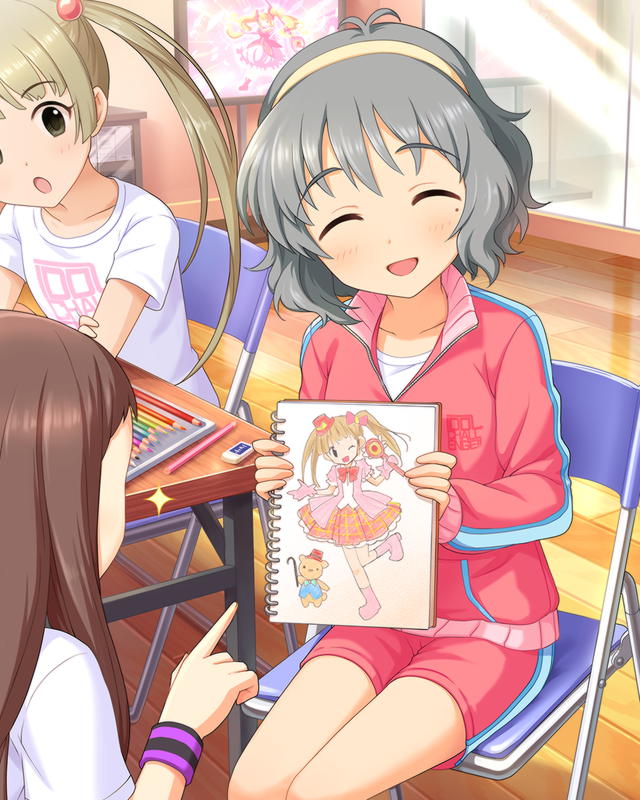 yokoyama chika, koseki reina, and narumiya yume (idolmaster and 1 more)