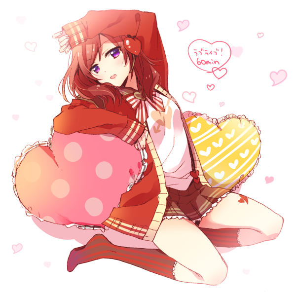 nishikino maki (love live! and 2 more) drawn by yuzucky