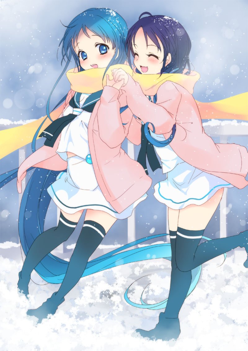 samidare and suzukaze (kantai collection) drawn by malino_(dream_maker)