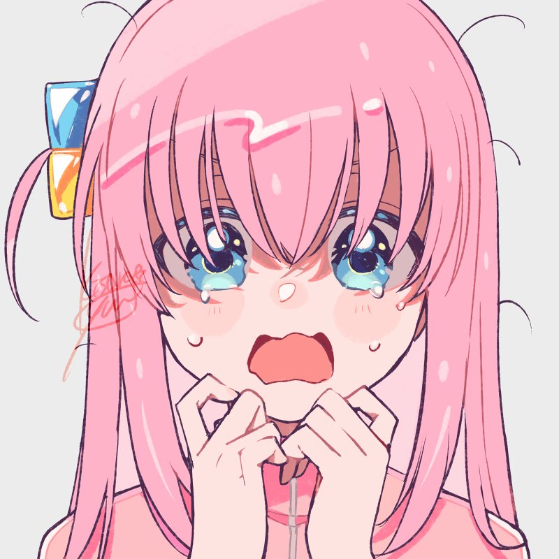 gotoh hitori (bocchi the rock!) drawn by kisaragi_yuu_(fallen_sky)