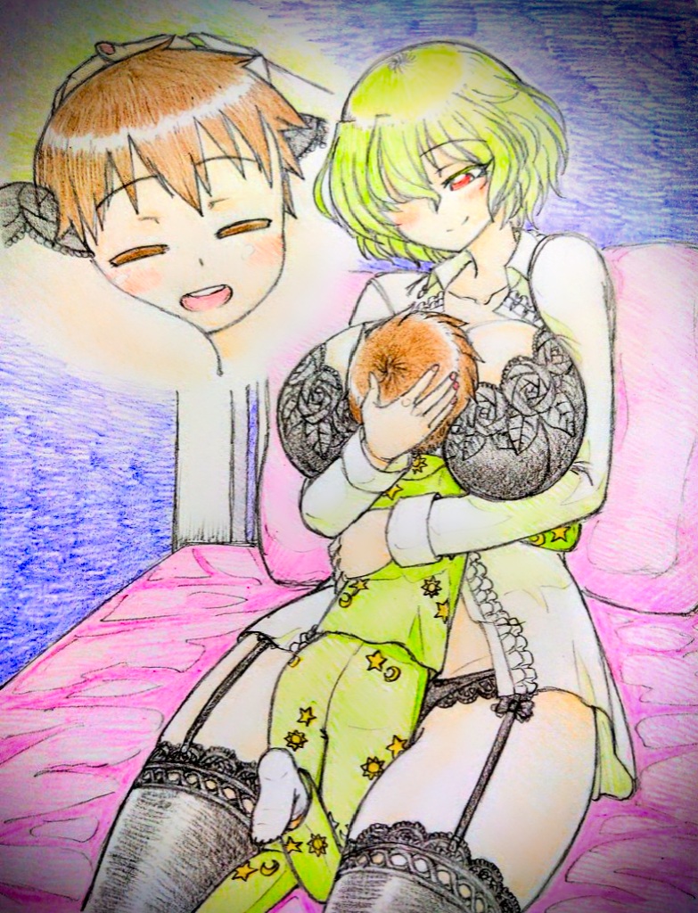 kazami yuuka (touhou) drawn by p-man-daikaku