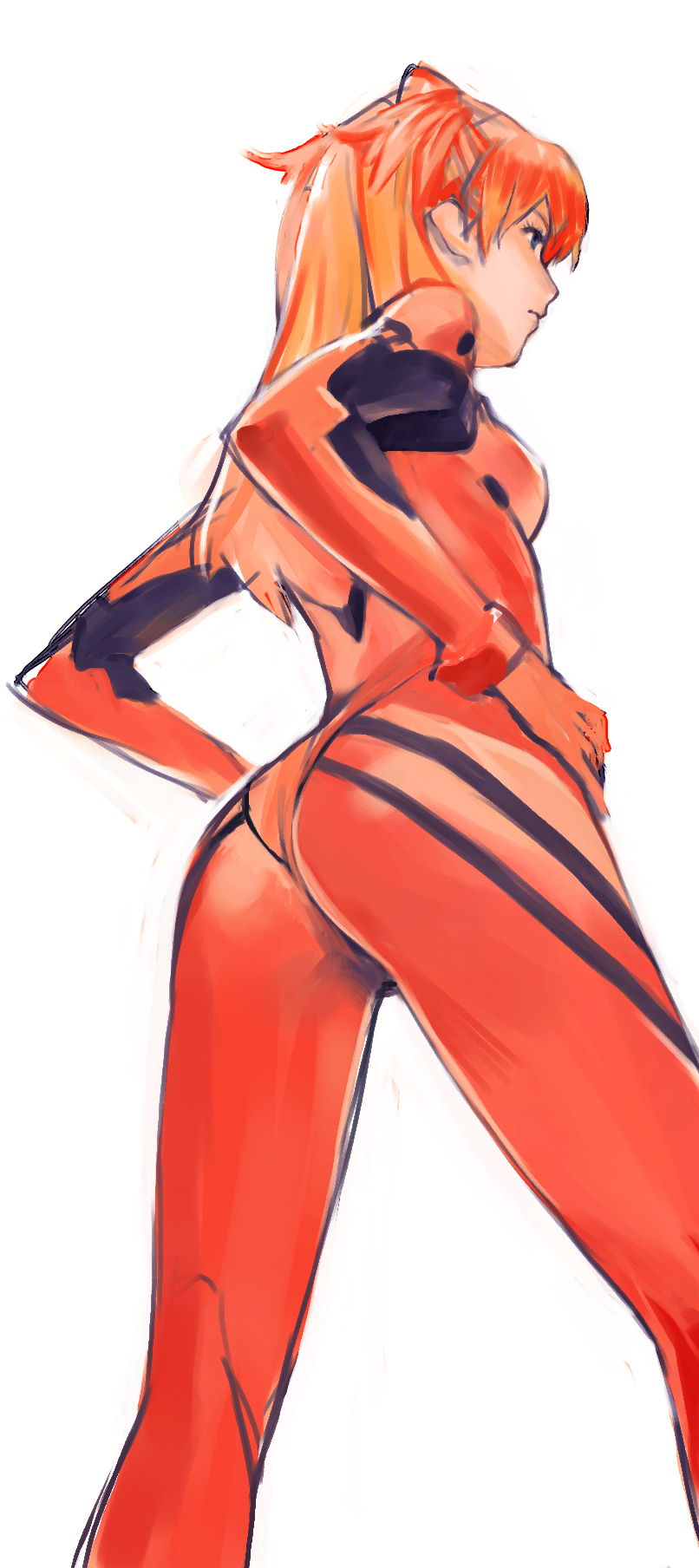 souryuu asuka langley (neon genesis evangelion) drawn by kiyohisa