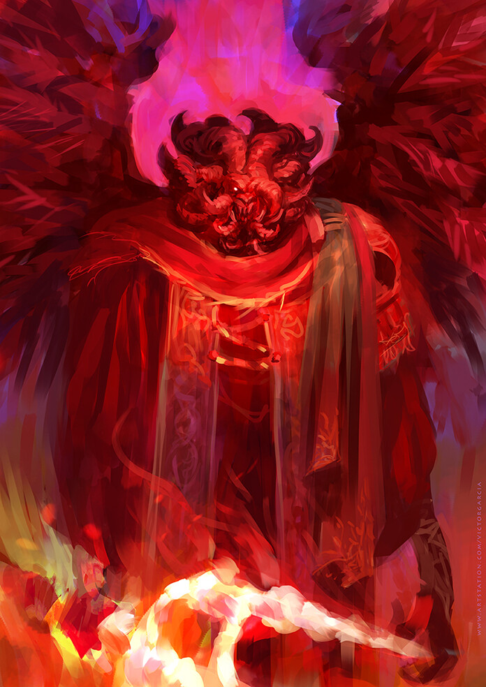 mohg lord of blood (elden ring) drawn by victor_garcia