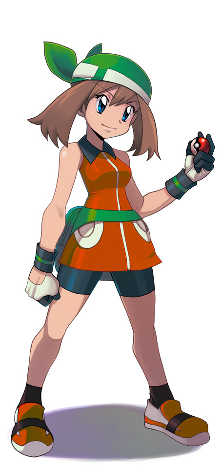 may (pokemon and 2 more) drawn by ryuntack