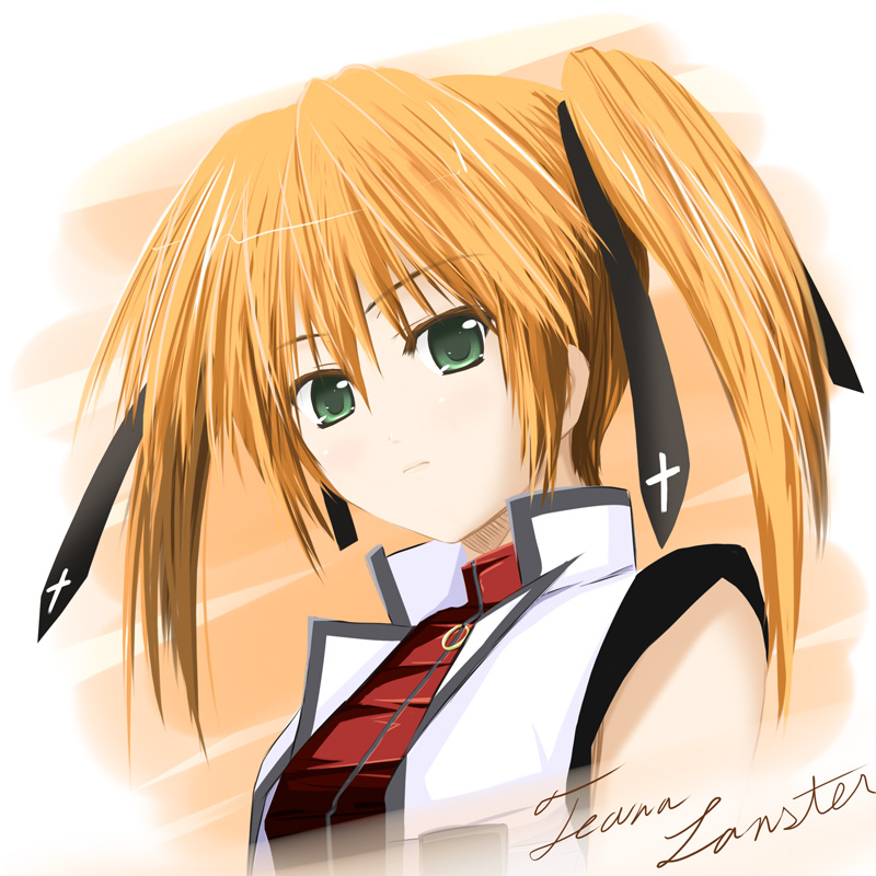 teana lanster (lyrical nanoha and 1 more) drawn by ogata