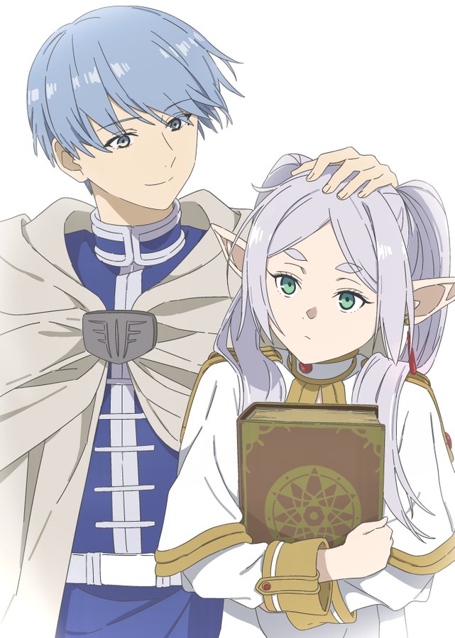 frieren and himmel (sousou no frieren) drawn by oninome_tsuki