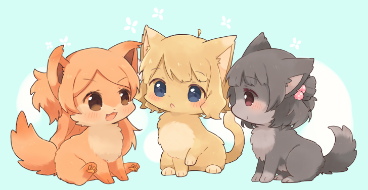 suou momoko, nakatani iku, and ogami tamaki (idolmaster and 1 more) drawn by nako_(user_wnnm5534)