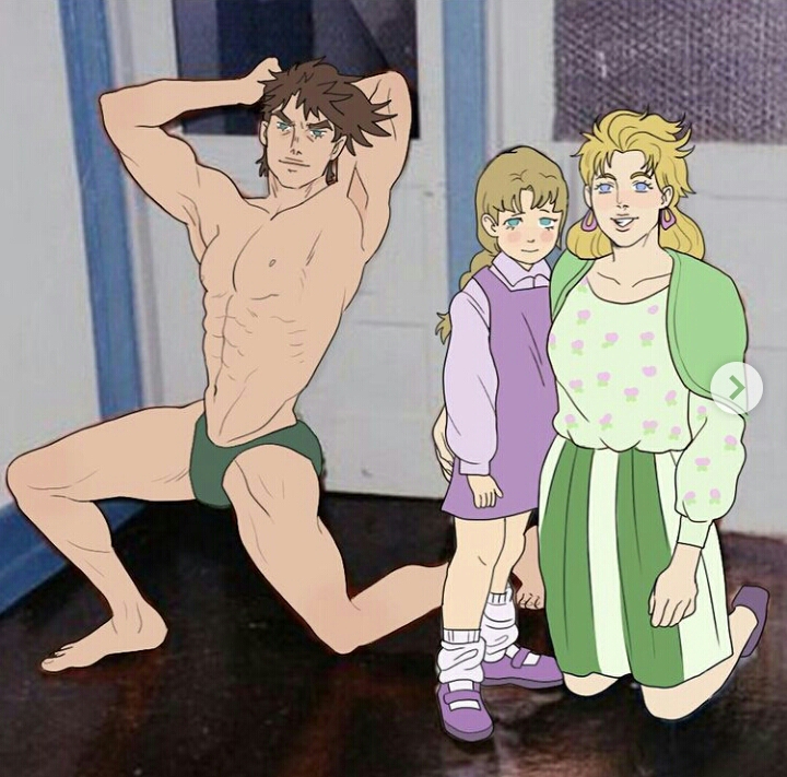 joseph joestar, suzi q, and kujo holy (jojo no kimyou na bouken and 1 more)