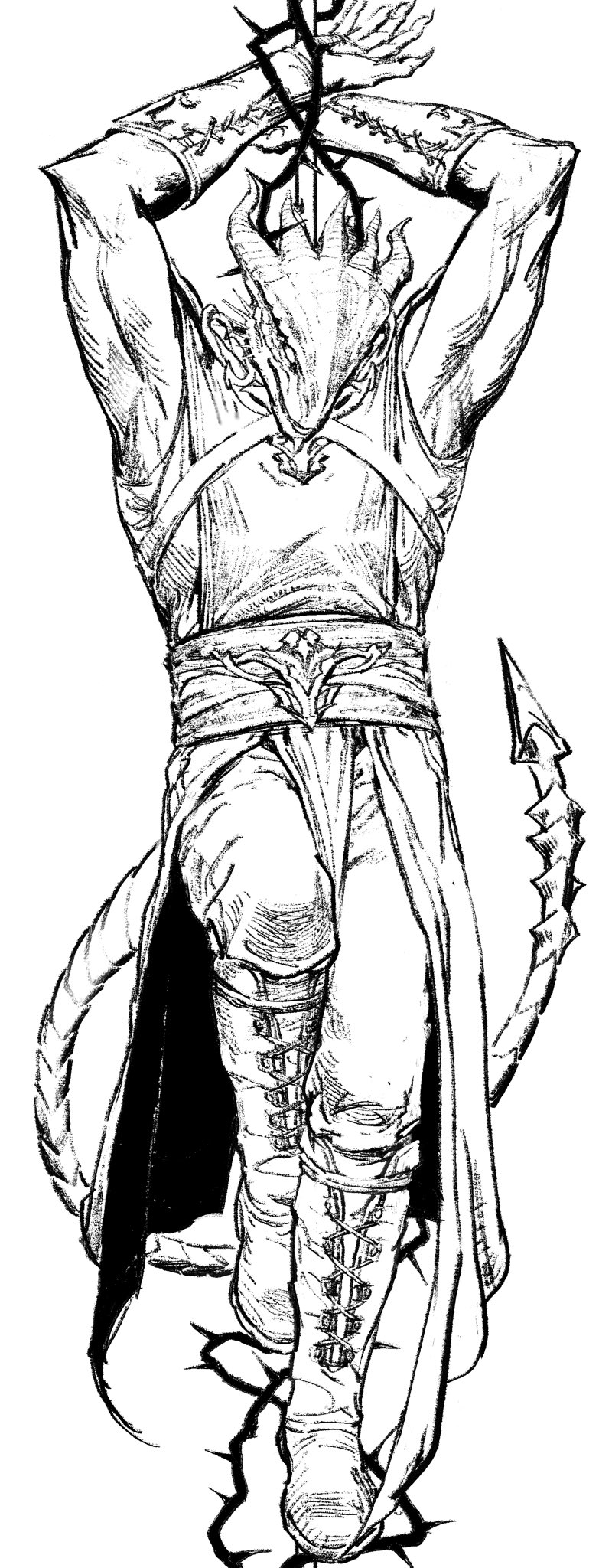 the dark urge (dungeons & dragons and 2 more) drawn by sttyym