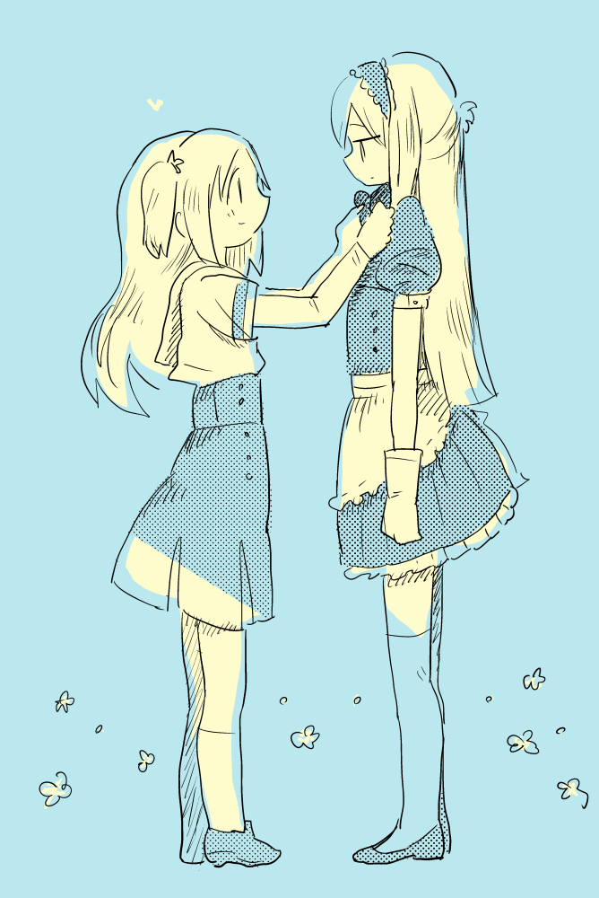 alina gray and misono karin (mahou shoujo madoka magica and 1 more) drawn by kojima_terashi