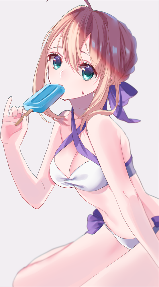 artoria pendragon (fate and 1 more) drawn by misumi_(macaroni)