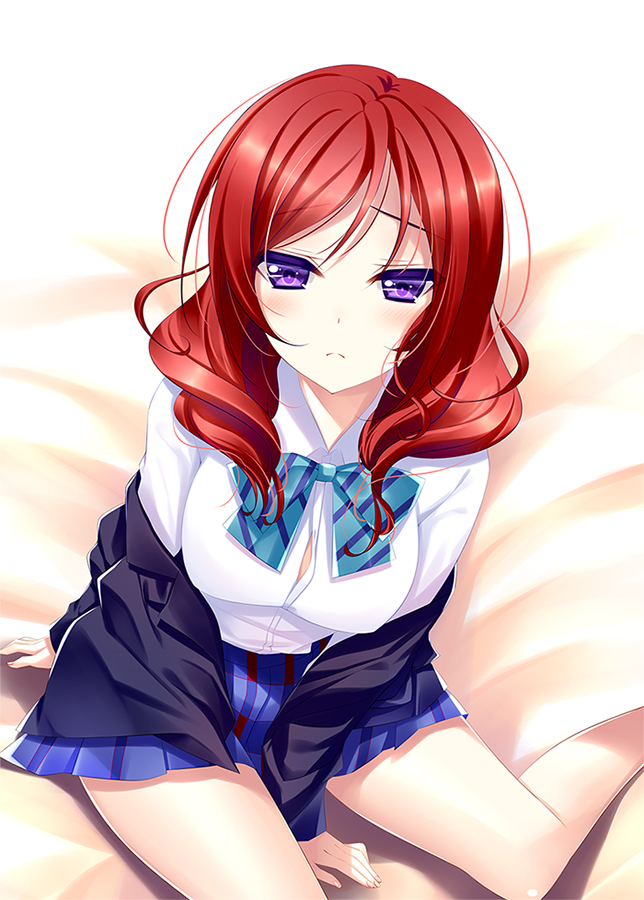 nishikino maki (love live! and 1 more) drawn by zinno