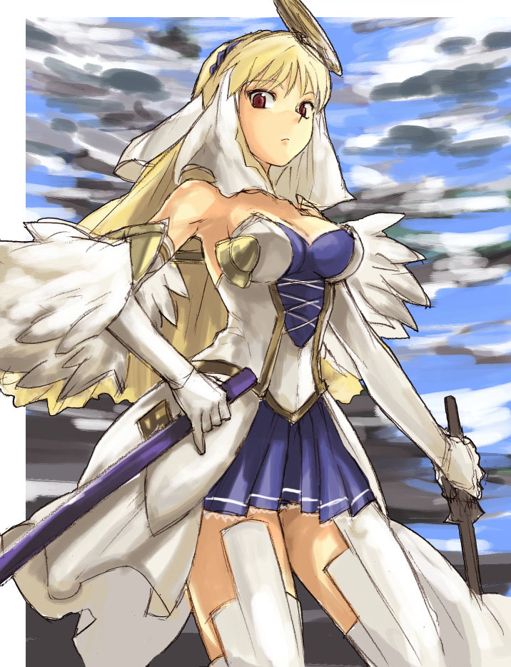 chroche latel pastalie (ar tonelico and 1 more) drawn by tetsu_(kimuchi)