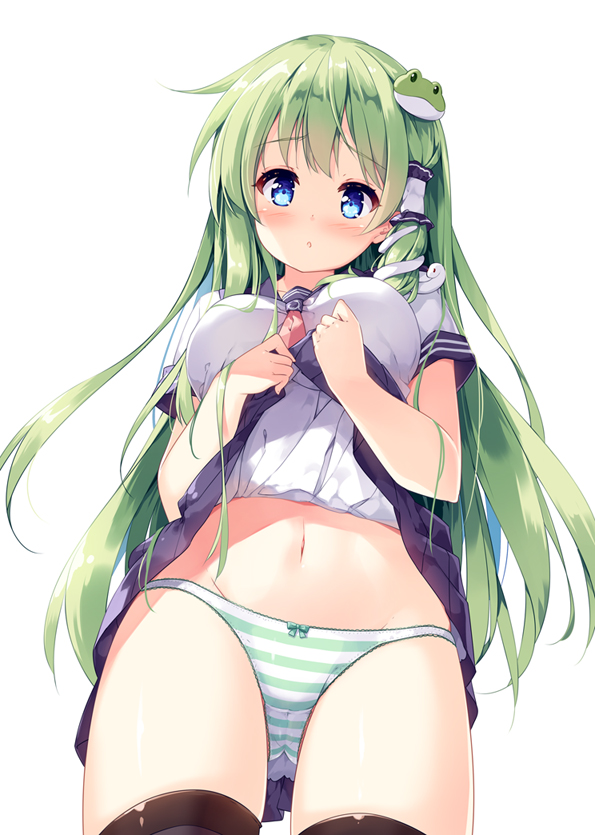 kochiya sanae (touhou) drawn by miyase_mahiro