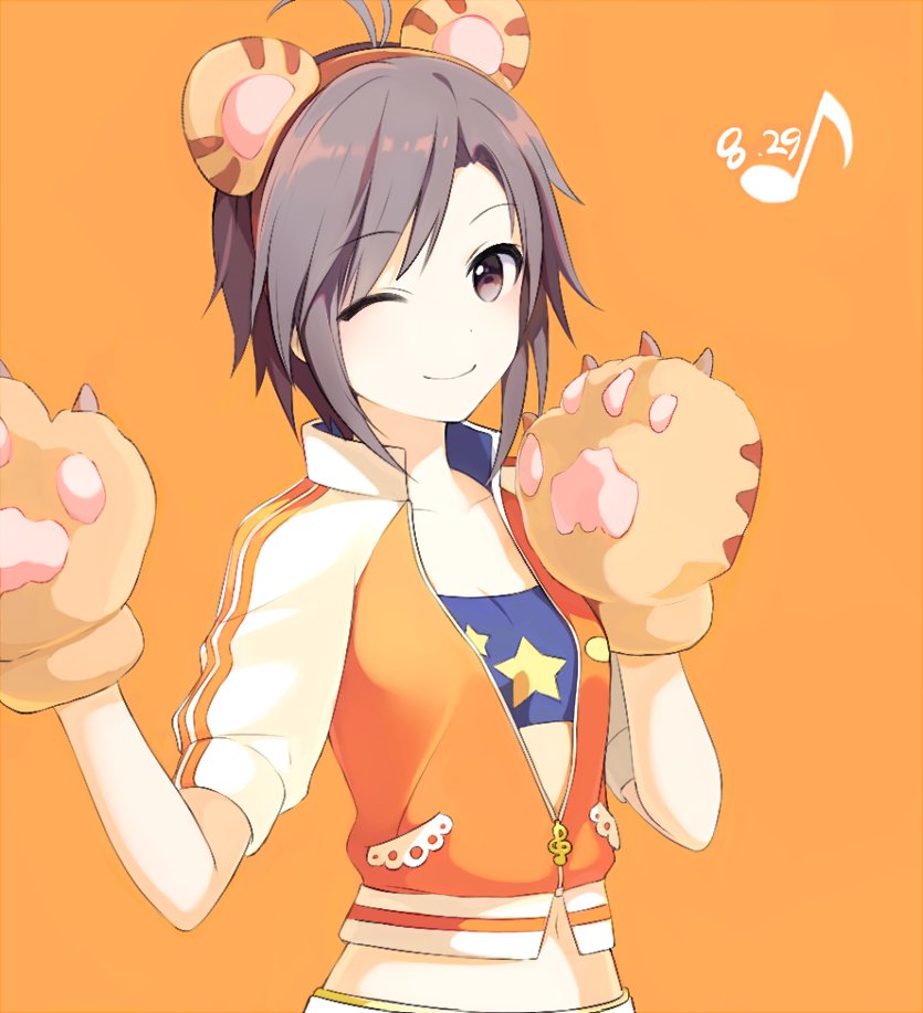 kikuchi makoto (idolmaster and 2 more) drawn by a1001047591