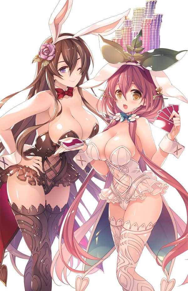 yggdrasil and rosetta (granblue fantasy) drawn by mizuno_sao