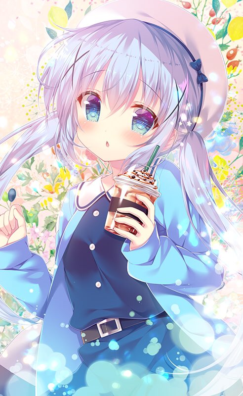kafuu chino (gochuumon wa usagi desu ka?) drawn by mitsumomo_mamu