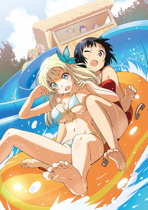 kashiwazaki sena, hasegawa kobato, mikazuki yozora, takayama maria, shiguma rika, and 2 more (boku wa tomodachi ga sukunai) drawn by watarai_keiji