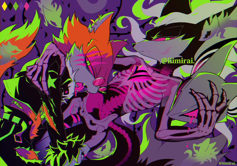 infinite and avatar (sonic and 1 more) drawn by iiimirai