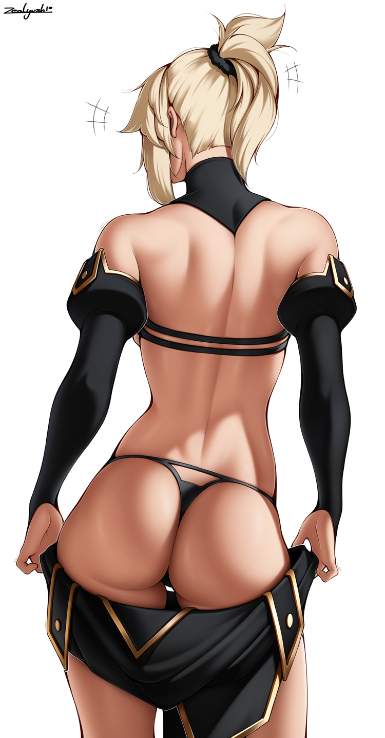 mordred (fate and 1 more) drawn by zealyush