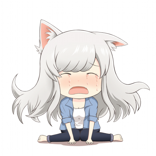 hanekawa tsubasa and black hanekawa (monogatari) drawn by minagi_(gogogo)
