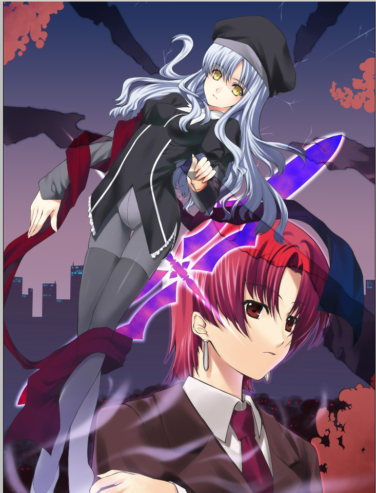caren hortensia and bazett fraga mcremitz (fate and 2 more) drawn by tachibana_yuu