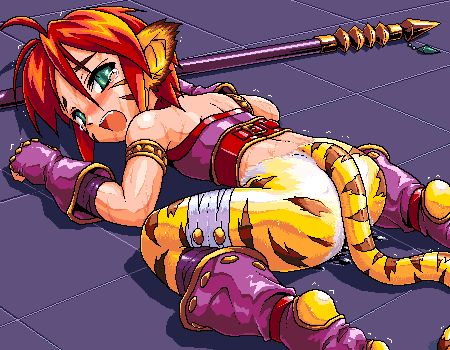 katt (breath of fire and 1 more) drawn by tomoshibi_hidekazu