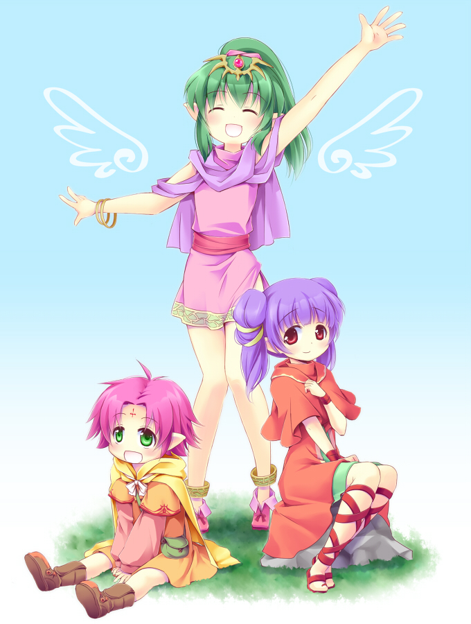 tiki, myrrh, and fae (fire emblem and 4 more) drawn by takana_(srplus)