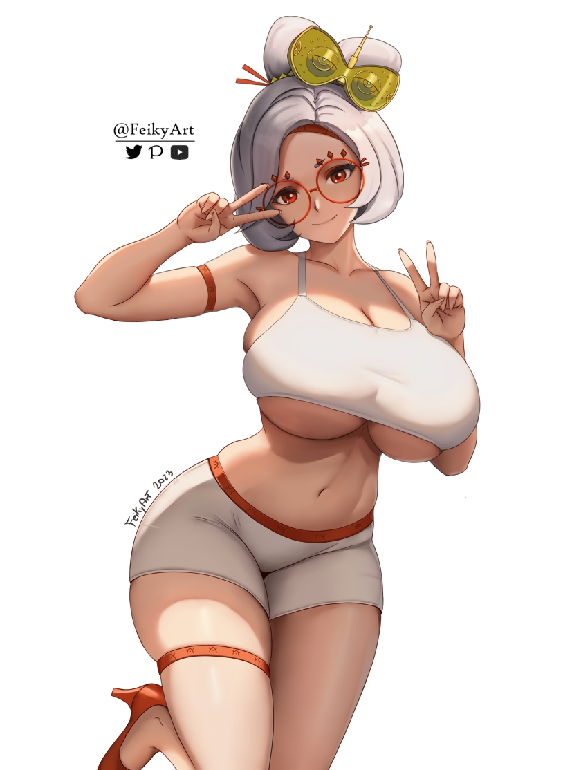 purah (the legend of zelda and 1 more) drawn by feikyart