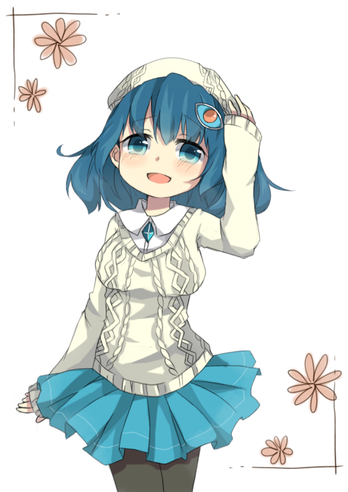 ao no rupika (bemani and 2 more) drawn by kawachi_(hina)