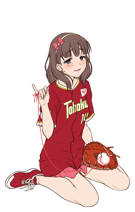 sakuma mayu (idolmaster and 2 more) drawn by nigou