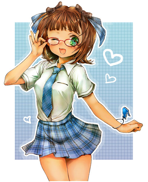 amami haruka (idolmaster and 1 more) drawn by kiro_(an_kilo)