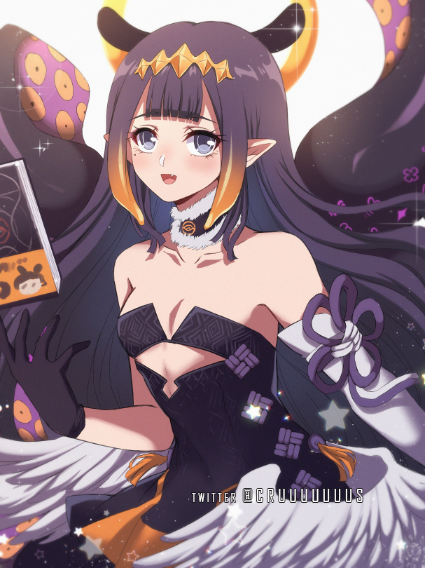 ninomae ina'nis and ao-chan (hololive and 1 more) drawn by criis-chan