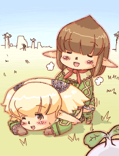 adventurer and mandragora (final fantasy and 1 more)