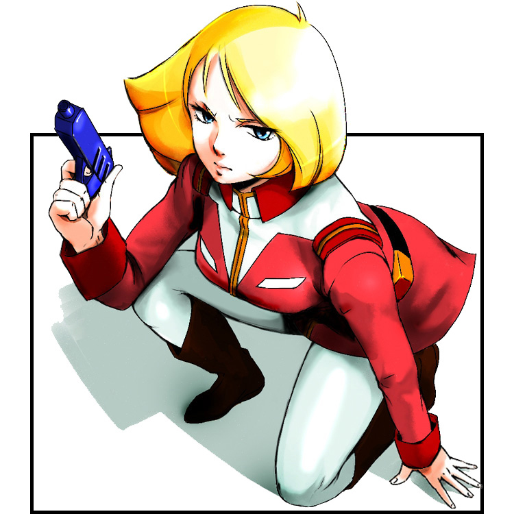 sayla mass (gundam and 1 more) drawn by 9aki