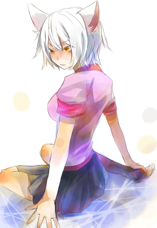 hanekawa tsubasa and black hanekawa (monogatari and 1 more) drawn by hiyoyogi