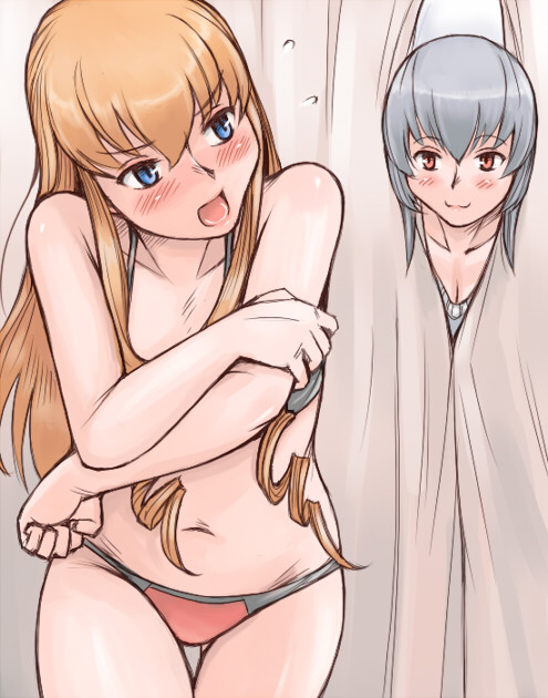 suigintou and shinku (rozen maiden) drawn by tsuda_nanafushi
