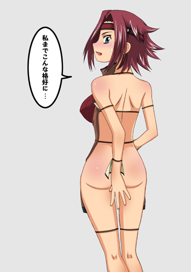 kouzuki kallen (code geass) drawn by miyakodori_takayuki