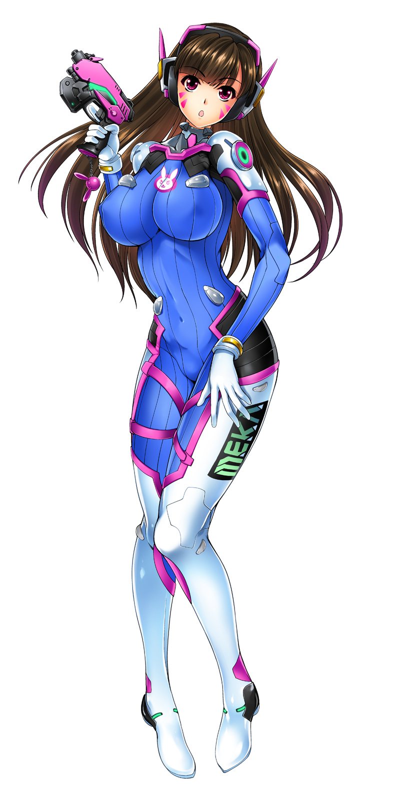 d.va (overwatch and 1 more) drawn by gen_(genetrix)