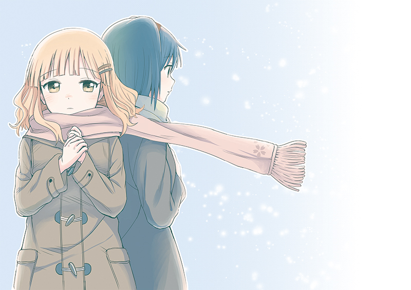 oomuro sakurako and furutani himawari (yuruyuri) drawn by kanbayashi_makoto